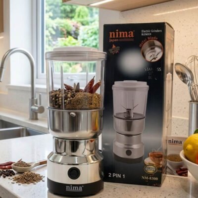 Nima 2 In 1 Blender & Grinder, Electric Grinder & Juicer,Nima 2-in-1 ইলেকট্রিক ব্লেন্ডার এবং গ্রাইন্ডার
