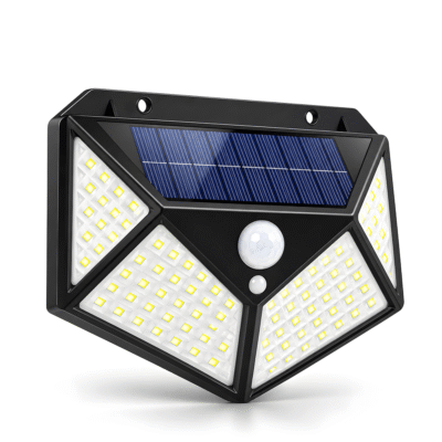 100 LED Solar Wall Light | সোলার মোশন সেন্সর লাইট