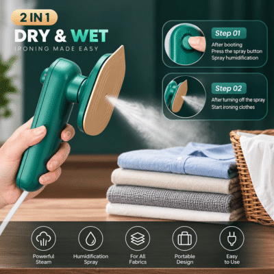 Mini Portable Steamer Iron, 220V