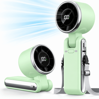 পোর্টেবল হ্যান্ডহেল্ড টার্বো ফ্যান Mini Turbo Portable Fan | Portable Turbo Fan Mini 1800 mAh Turbo Fan
