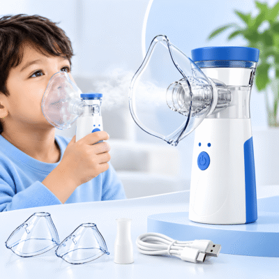 Portable Mesh Nebulizer Machine / পোর্টেবল মেশ নেবুলাইজার মেশিন