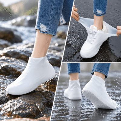 ওয়াটারপ্রুফ সিলিকন জুতার কভার / Waterproof Silicone Shoe Cover