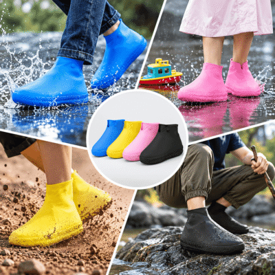 ওয়াটারপ্রুফ সিলিকন জুতার কভার / Waterproof Silicone Shoe Cover
