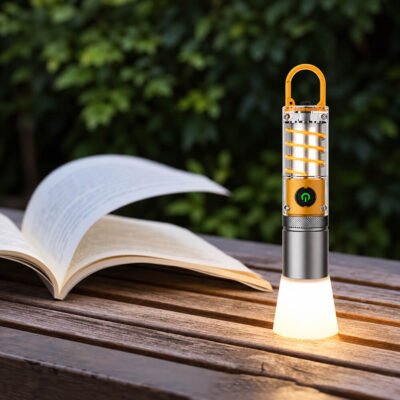 X-10 USB Rechargeable Camping Flashlight